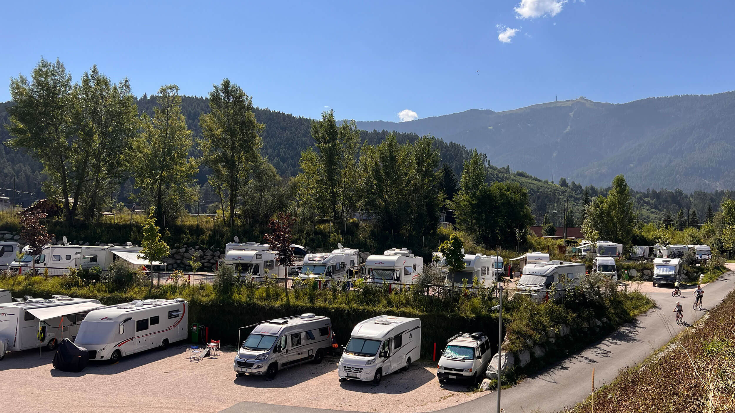 Piazzole in pieno sole - City Camping Bruneck ⋅ Brunico